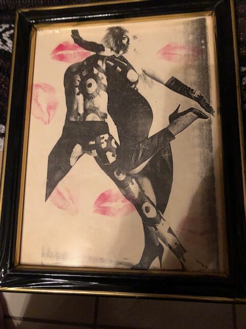 Nina Hagan Autograph with kisses