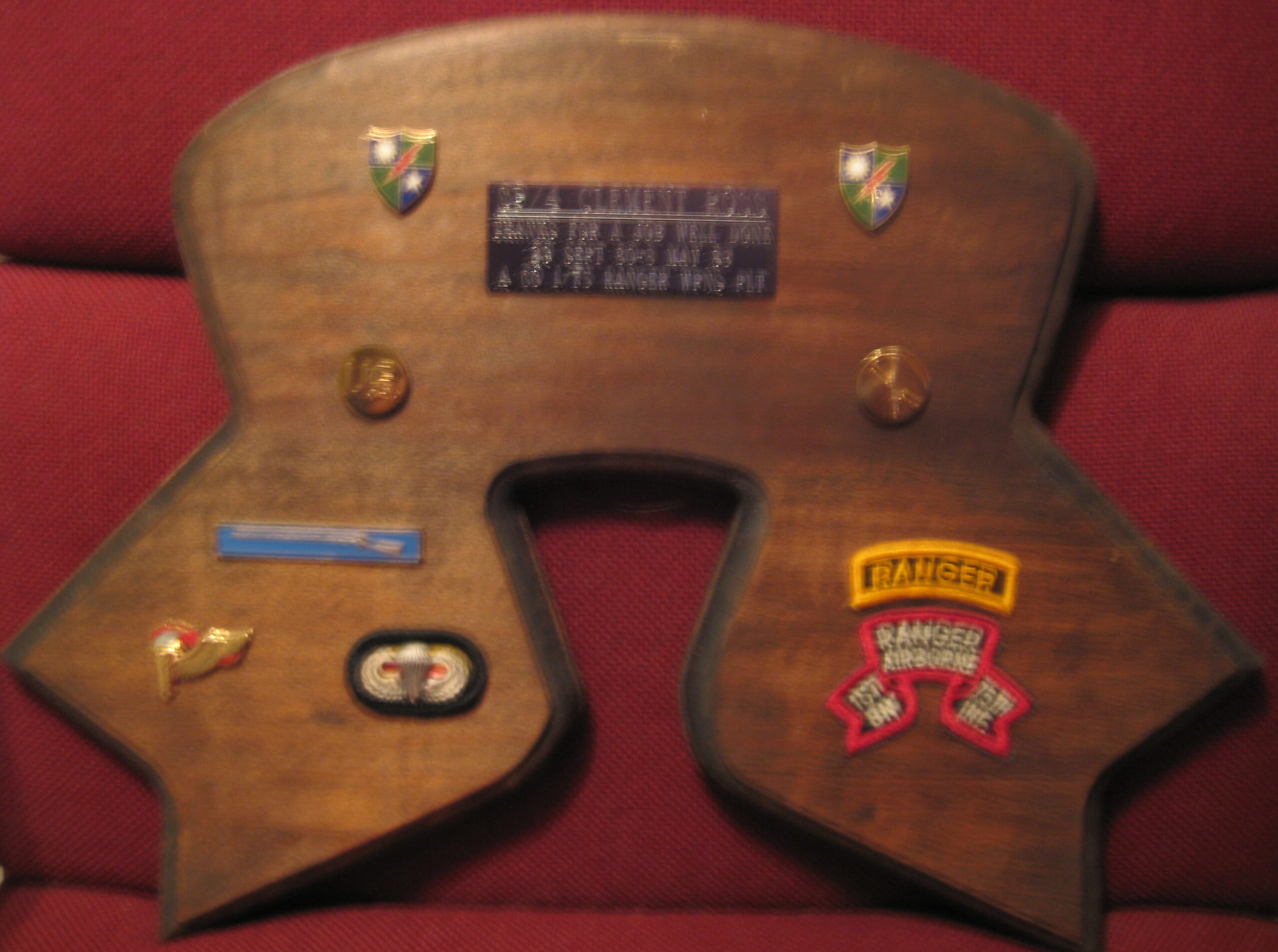 Scroll Plaque